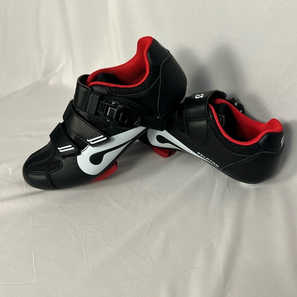 Peloton Black, White & Red Indoor Cycling Shoes EU 38 - Picture 2 of 11